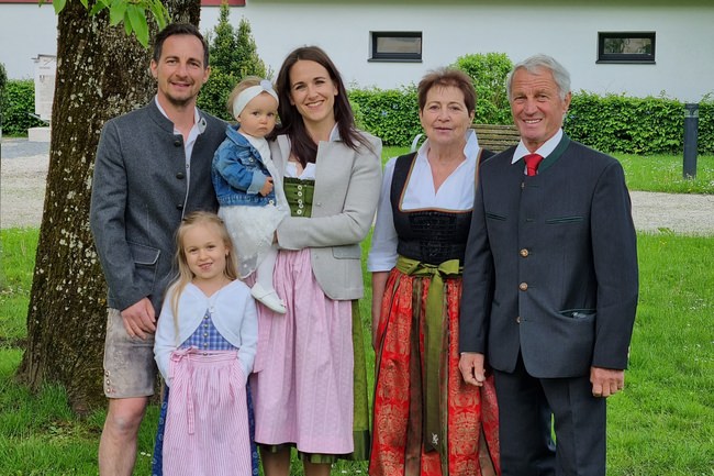 Familie Strobl in Mondsee